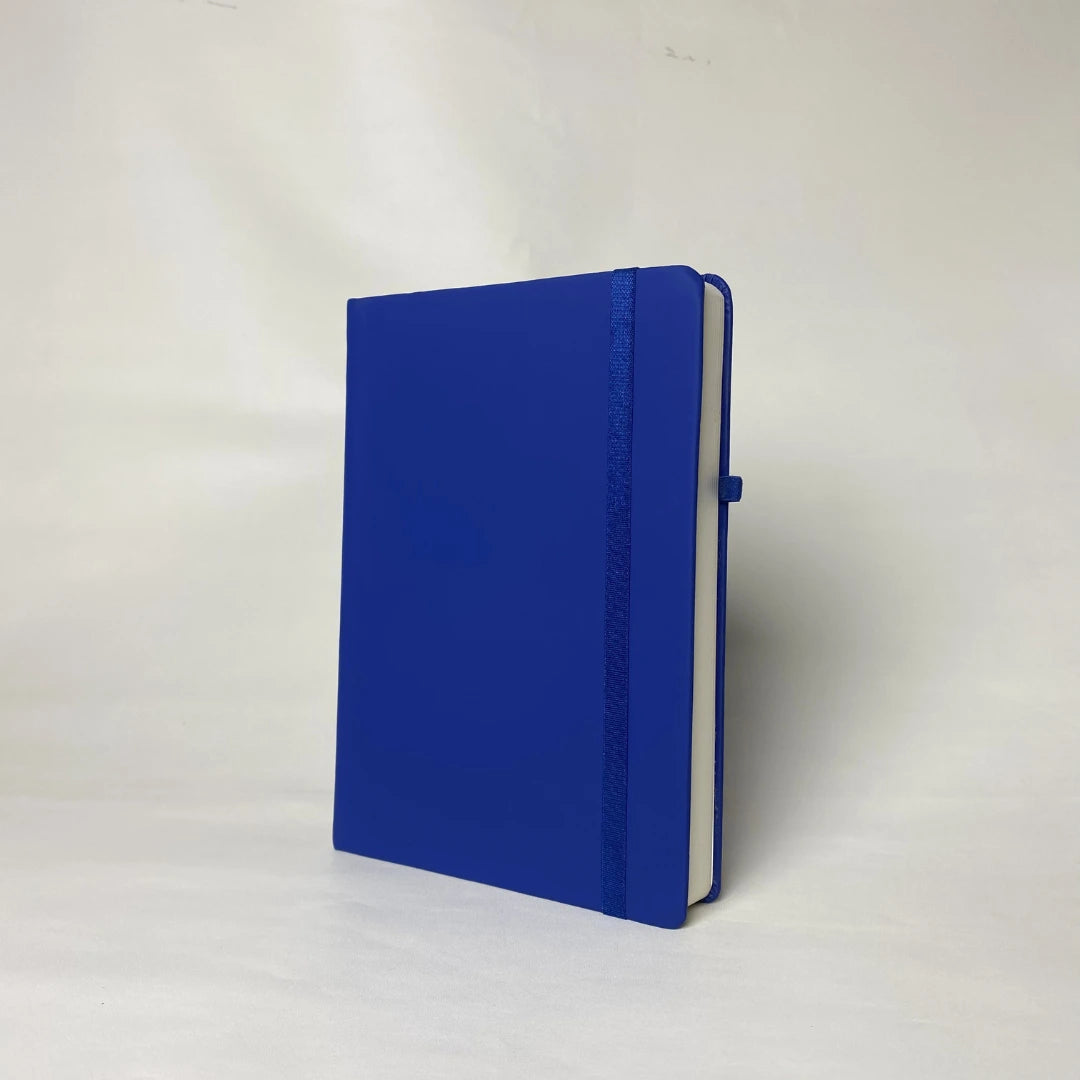 A5 Hardcover Journal Notebook – Elastic Band, Pen Loop, Lay-Flat Pages