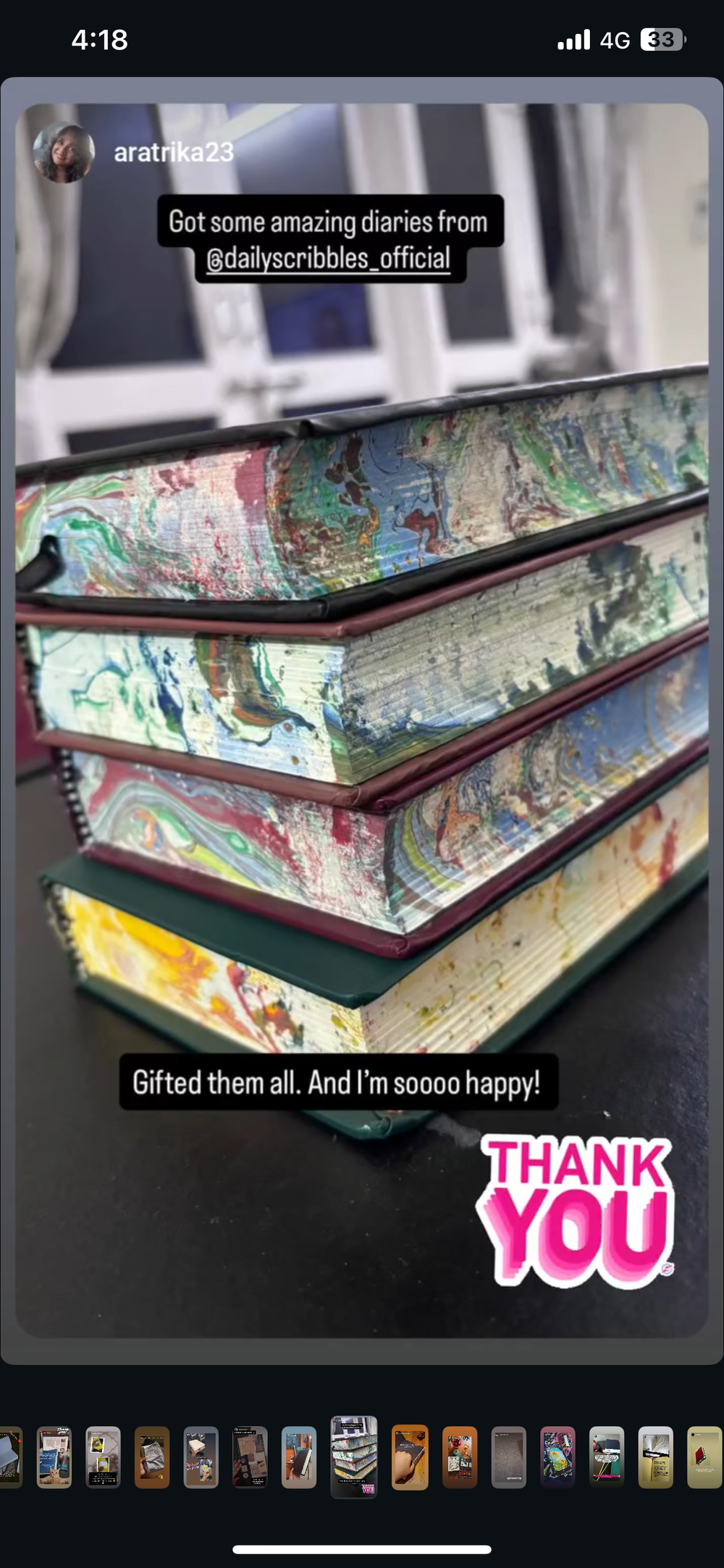 Colored Edges Aesthetic Hardbound