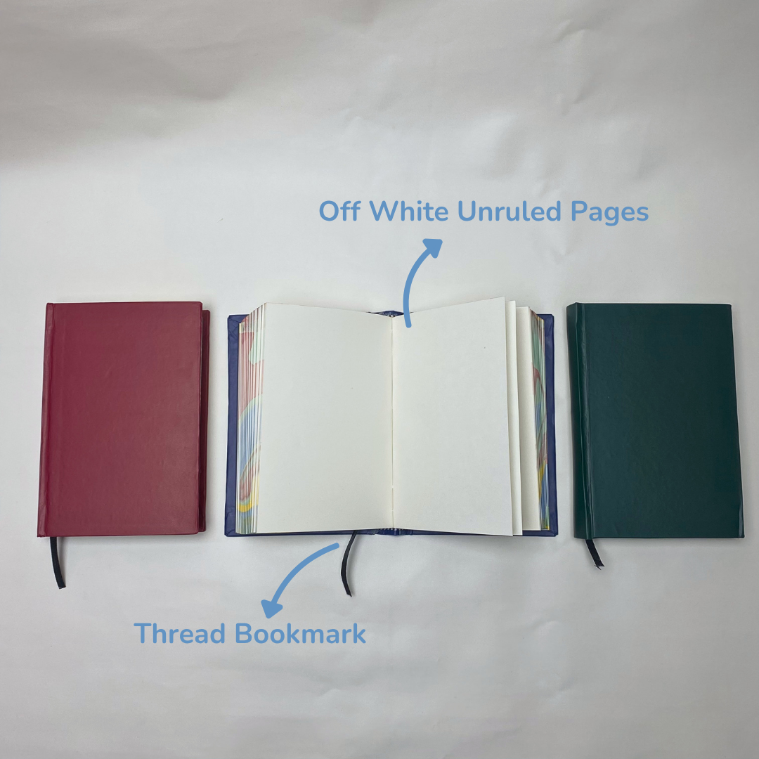 Colored Edges Aesthetic Hardbound