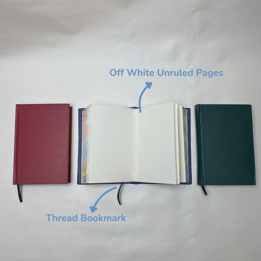 Colored Edges Aesthetic Hardbound