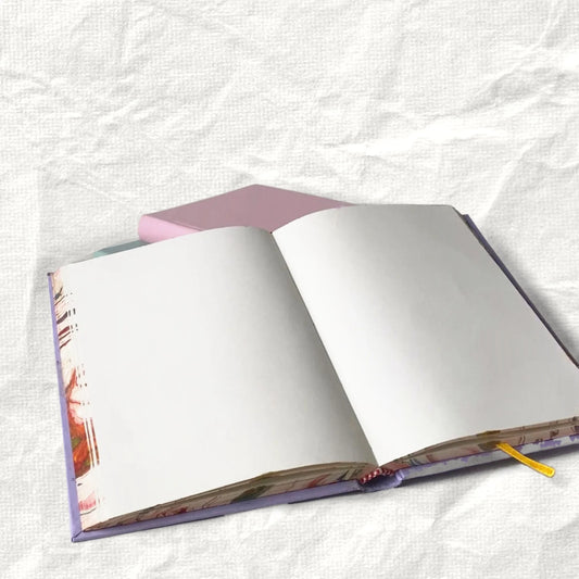 Pastel Aesthetic Notebook – 300 Page A5 Hardbound Journal, Unruled