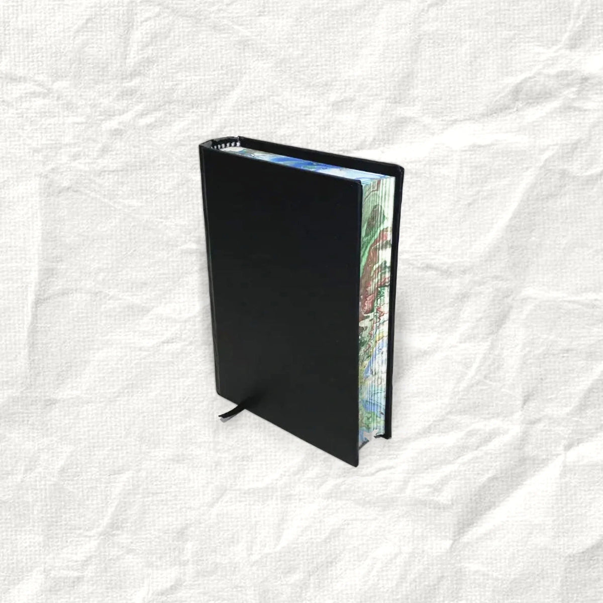 500 Page Hardbound Notebook – Coloured Edges, 100 GSM Unruled