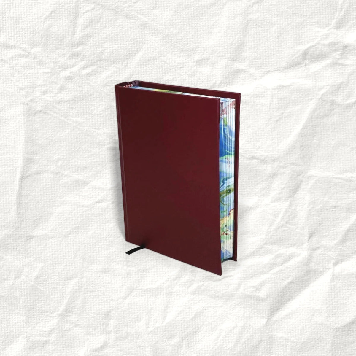 500 Page Hardbound Notebook – Coloured Edges, 100 GSM Unruled