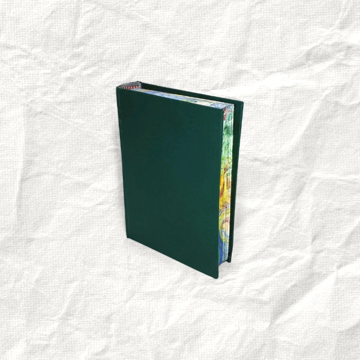500 Page Hardbound Notebook – Coloured Edges, 100 GSM Unruled